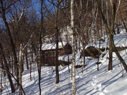 The Near Bunkhouse in Winter